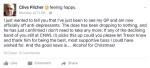 My Facebook post - click to enlarge